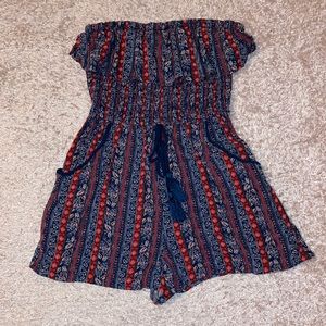 Patterned Romper